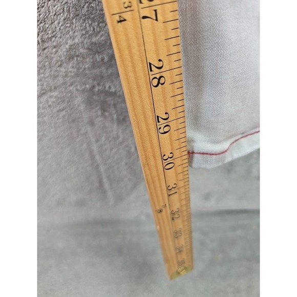 Tommy Bahama Jeans‎ Mens 37x30 Grey Denim Casual Pants Trousers Marlin Flaw - Picture 14 of 14